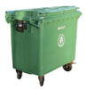 Flat Top Lid Wheelie Bin - U668  Charles Bentley   