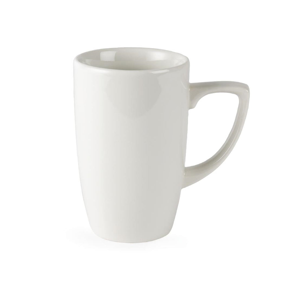 Churchill Ultimo Cafe Mocha Mugs 284ml (Pack of 12) - U771 Churchill Super Vitrified Churchill   