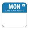 Hygiplas Dissolvable Food Rotation Labels Monday (Pack of 1000) - U777  Hygiplas   