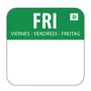 Hygiplas Dissolvable Food Rotation Labels Friday (Pack of 1000) - U781  Hygiplas   