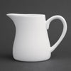 Olympia Whiteware Cream and Milk Jugs 212ml (Pack of 6) - U820 Olympia Crockery Olympia   