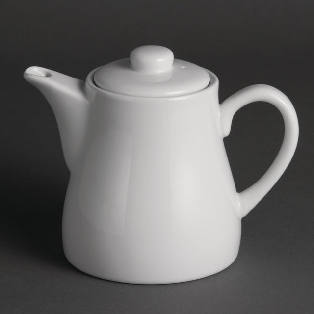 Olympia Whiteware Teapots 483ml (Pack of 4) - U822 Olympia Crockery Olympia   