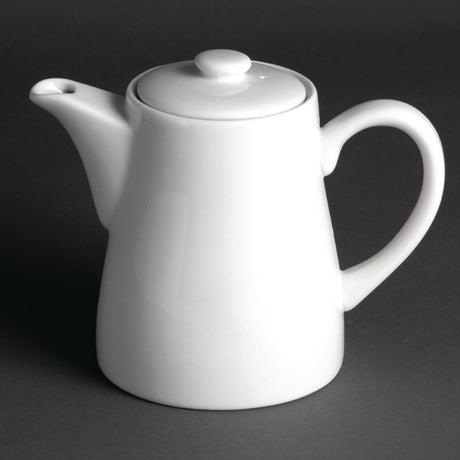 Olympia Whiteware Coffee Pots 710ml (Pack of 4) - U825 Olympia Crockery Olympia   