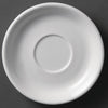 Olympia Whiteware Cappuccino Saucers 180mm (Pack of 12) - U828 Olympia Crockery Olympia   