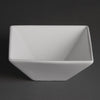 Olympia Whiteware Square Bowls 170mm (Pack of 12) - U829 Bowls Olympia