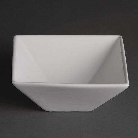 Olympia Whiteware Square Bowls 170mm (Pack of 12) - U829 Bowls Olympia