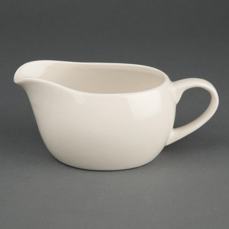 Olympia Ivory Sauce Boats 350ml 12oz (Pack of 6) - U852 Olympia Crockery Olympia   