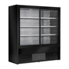 Zoin Cervinho Multideck Display Black with Sliding Doors 1500mm - UA054-150 Refrigerated Merchandisers Zoin