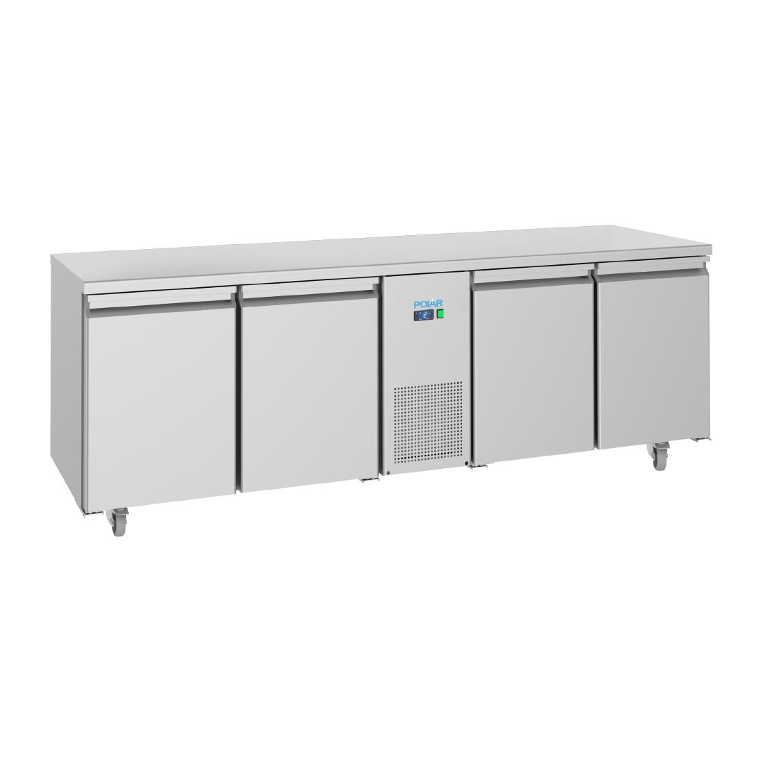Polar U-Series Energy Efficient 4 Door Counter Fridge 632Ltr - UA074  Polar   
