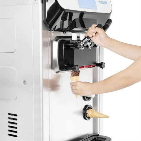 Polar U-Series Free Standing Soft Serve Ice Cream Maker - UA088 Ice Cream Machines & Makers Polar