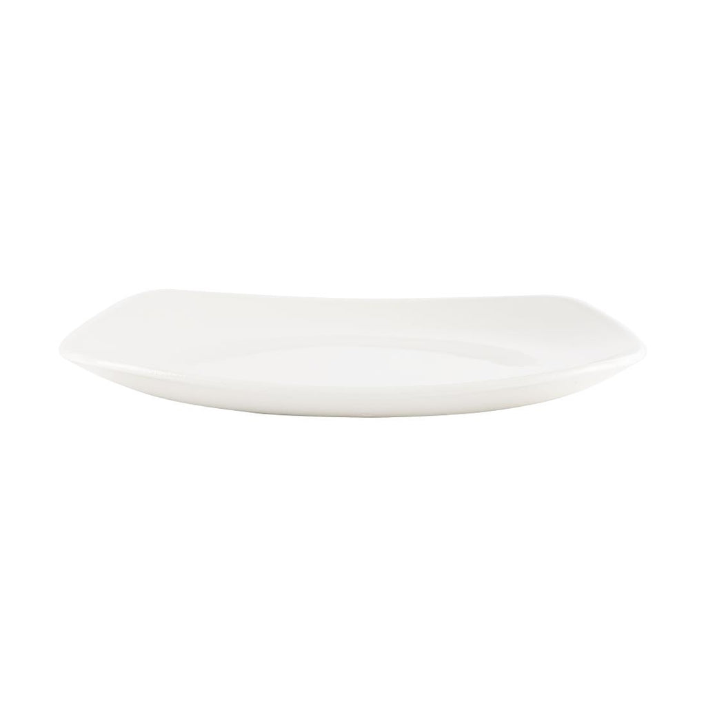 Churchill Plain Whiteware X Squared Plates 170mm (Pack of 12) - W842 Plates Churchill
