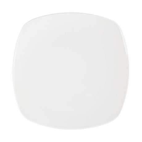 Churchill Plain Whiteware X Squared Plates 252mm (Pack of 12) - W889 Plates Churchill