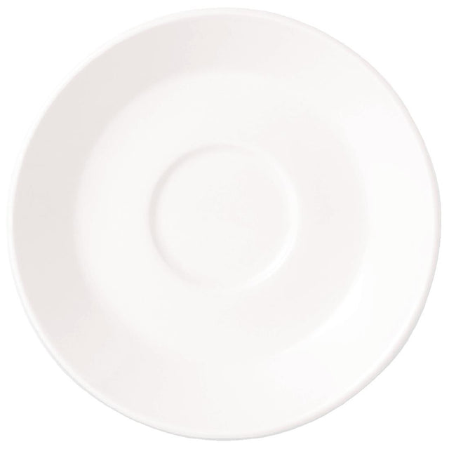 Steelite Simplicity White Slimline Saucers 150mm (Pack of 36) - V0092 Steelite Performance Steelite   