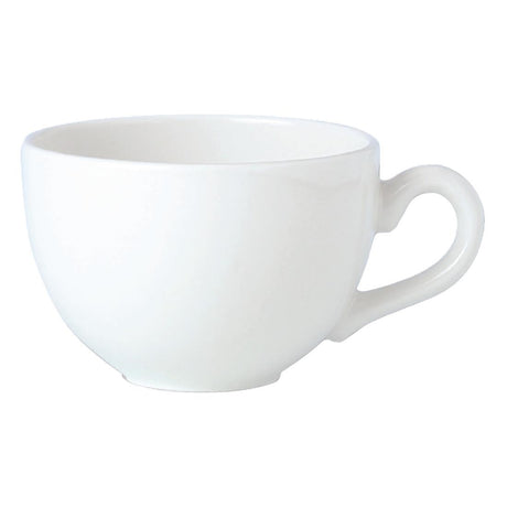 Steelite Simplicity White Low Empire Cups 227ml (Pack of 36) - V0066 Cups and Mugs Steelite