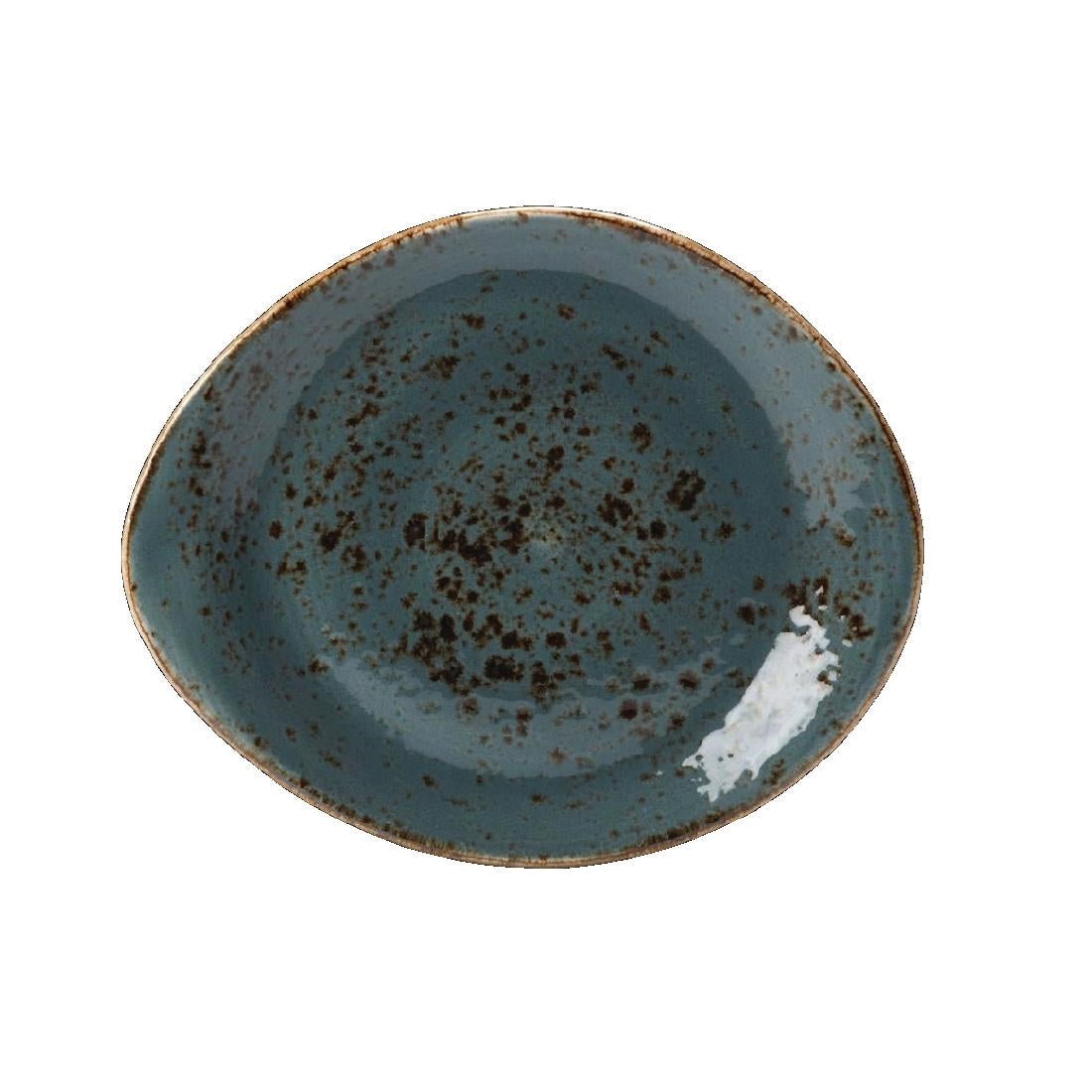 Steelite Craft Blue Freestyle Plates 255mm (Pack of 12) - V007 Plates Steelite