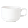 Steelite Simplicity White Stacking Slimline Cups 200ml (Pack of 36) - V0091 Cups and Mugs Steelite