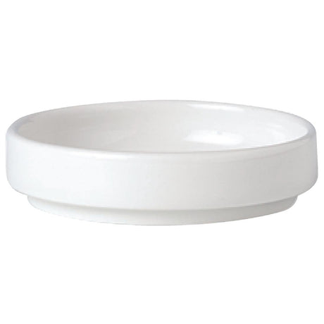 Steelite Simplicity White Stacking Ashtrays 102mm (Pack of 12) - V0217 Steelite Performance Steelite   