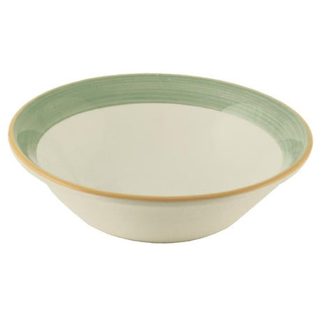 Steelite Rio Green Soup Plates 215mm (Pack of 24) - V2880 Plates Steelite