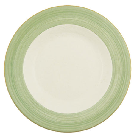 Steelite Rio Green Slimline Plates 255mm (Pack of 24) - V2875 Plates Steelite