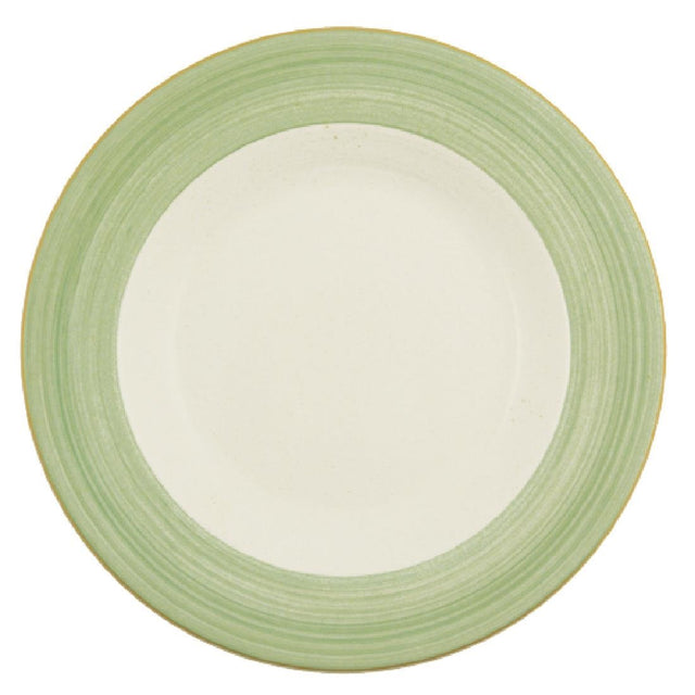 Steelite Rio Green Slimline Plates 255mm (Pack of 24) - V2875 Plates Steelite
