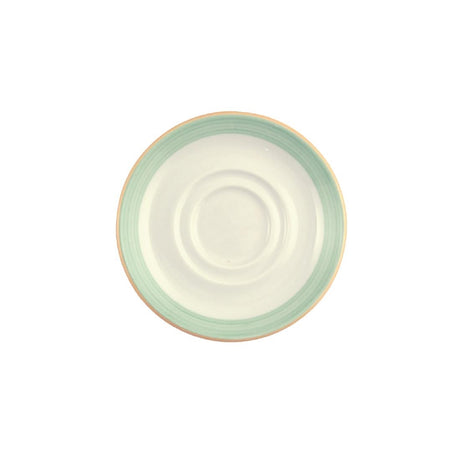 Steelite Rio Green Low Cup Saucers 165mm (Pack of 36) - V2885 Cups and Mugs Steelite