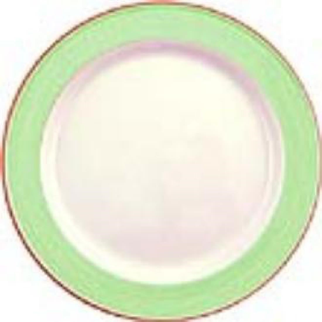 Steelite Rio Green Service Chop Plates 300mm (Pack of 12) - V2886 Plates Steelite