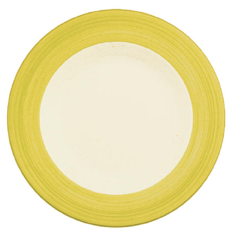 Steelite Rio Yellow Slimline Plates 270mm (Pack of 24) - V2965 Plates Steelite
