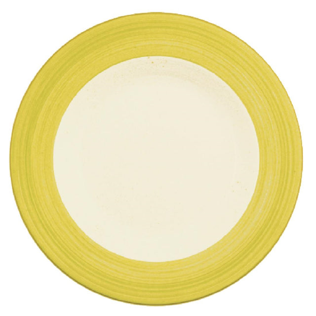 Steelite Rio Yellow Slimline Plates 270mm (Pack of 24) - V2965 Plates Steelite