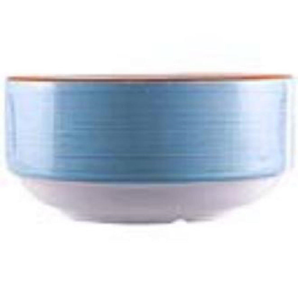 Steelite Rio Blue Stacking Soup Bowls 285ml (Pack of 36) - V3030 Bowls Steelite