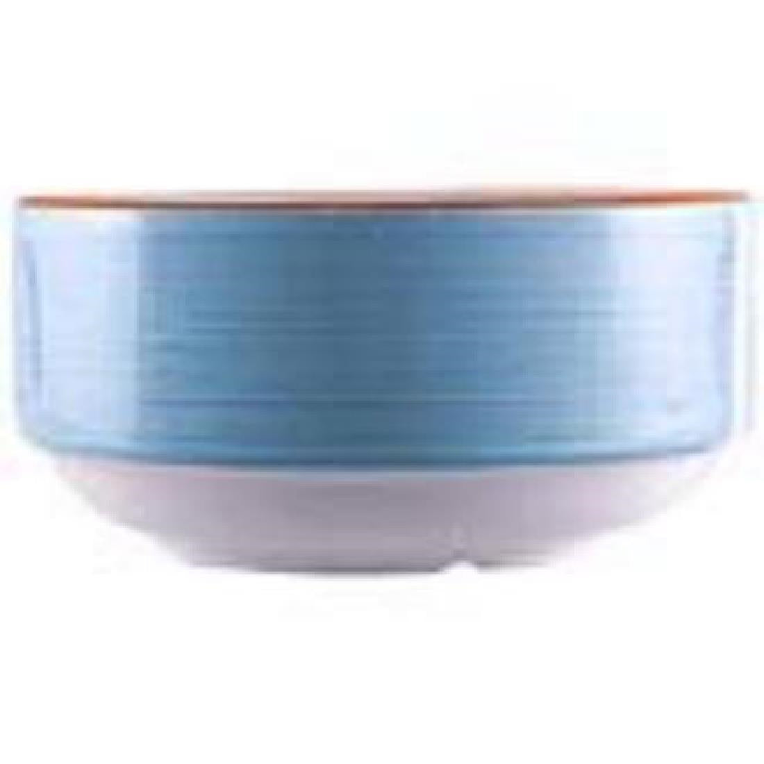 Steelite Rio Blue Stacking Soup Bowls 285ml (Pack of 36) - V3030 Bowls Steelite