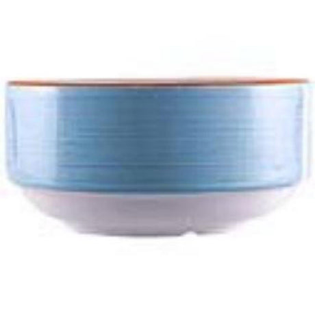 Steelite Rio Blue Stacking Soup Bowls 285ml (Pack of 36) - V3030 Bowls Steelite