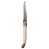 Laguiole Serrated Steak Knives Ivory Handle (Pack of 6) - V596  Laguiole   