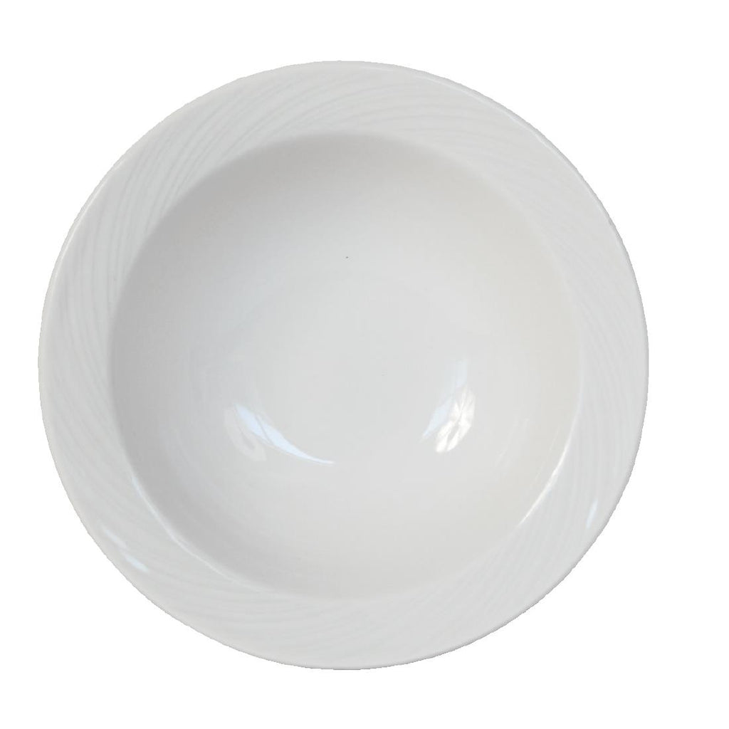 Steelite Spyro Rim Fruit Bowls 165mm (Pack of 36) - V6434 Bowls Steelite
