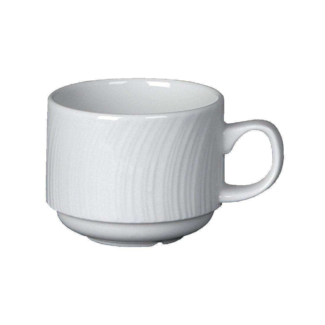 Steelite Spyro Stacking Cups 212ml (Pack of 36) - V6452 Cups and Mugs Steelite