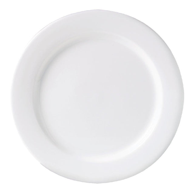 Steelite Monaco White Regency Plates 255mm (Pack of 24) - V6867 Plates Steelite