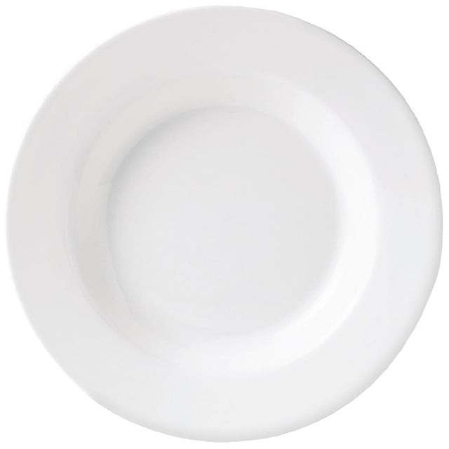 Steelite Monaco White Soup Plates 240mm (Pack of 24) - V6905 Plates Steelite