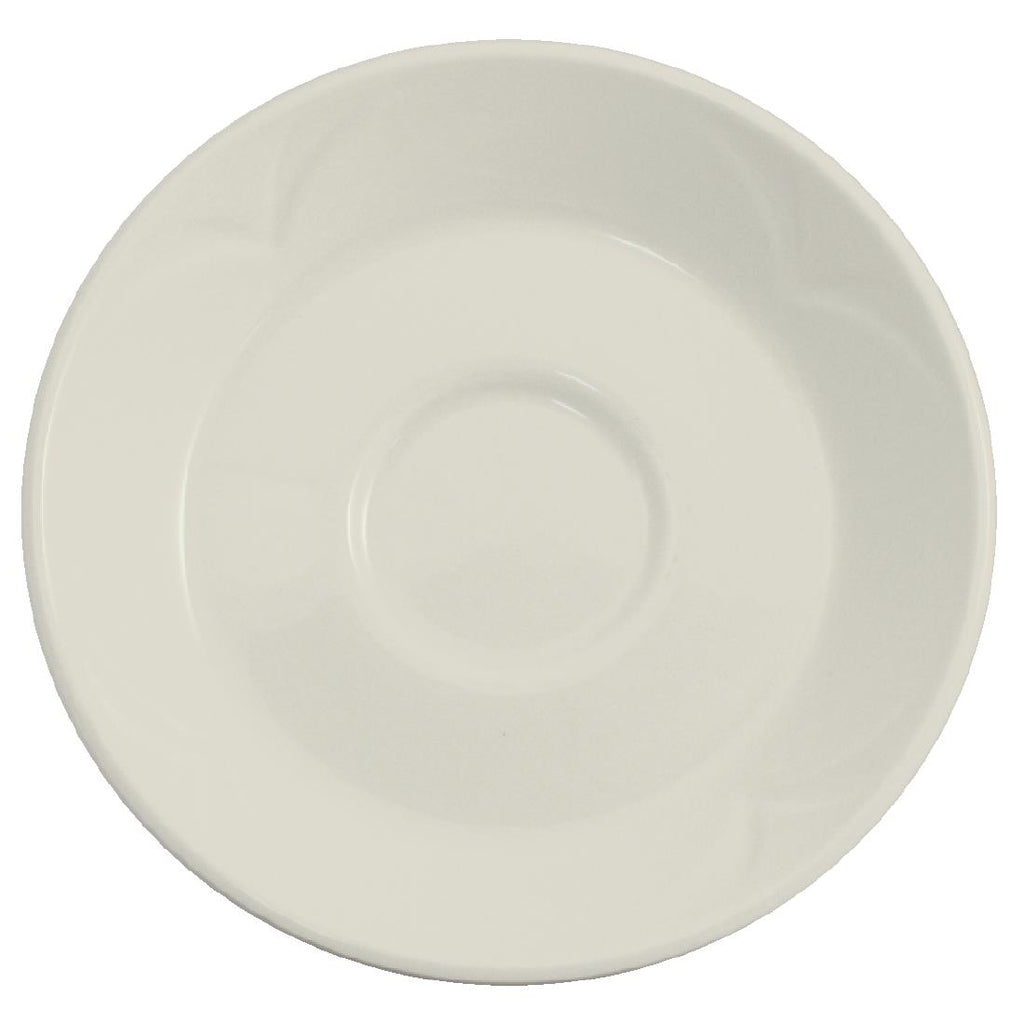 Steelite Bianco Stacking Saucers 152mm (Pack of 36) - V8233 Steelite Distinction Steelite   