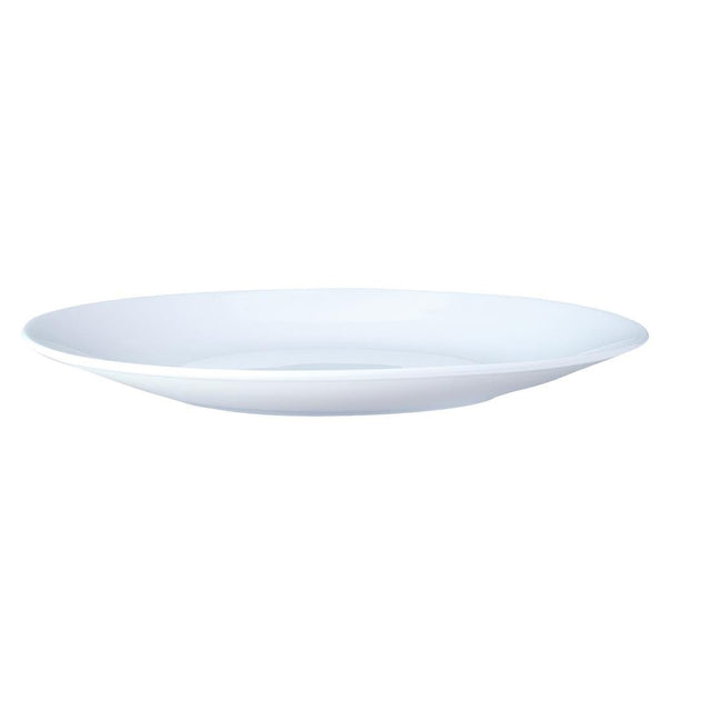 Steelite Contour White Plates 252mm (Pack of 24) - V9165 Plates Steelite