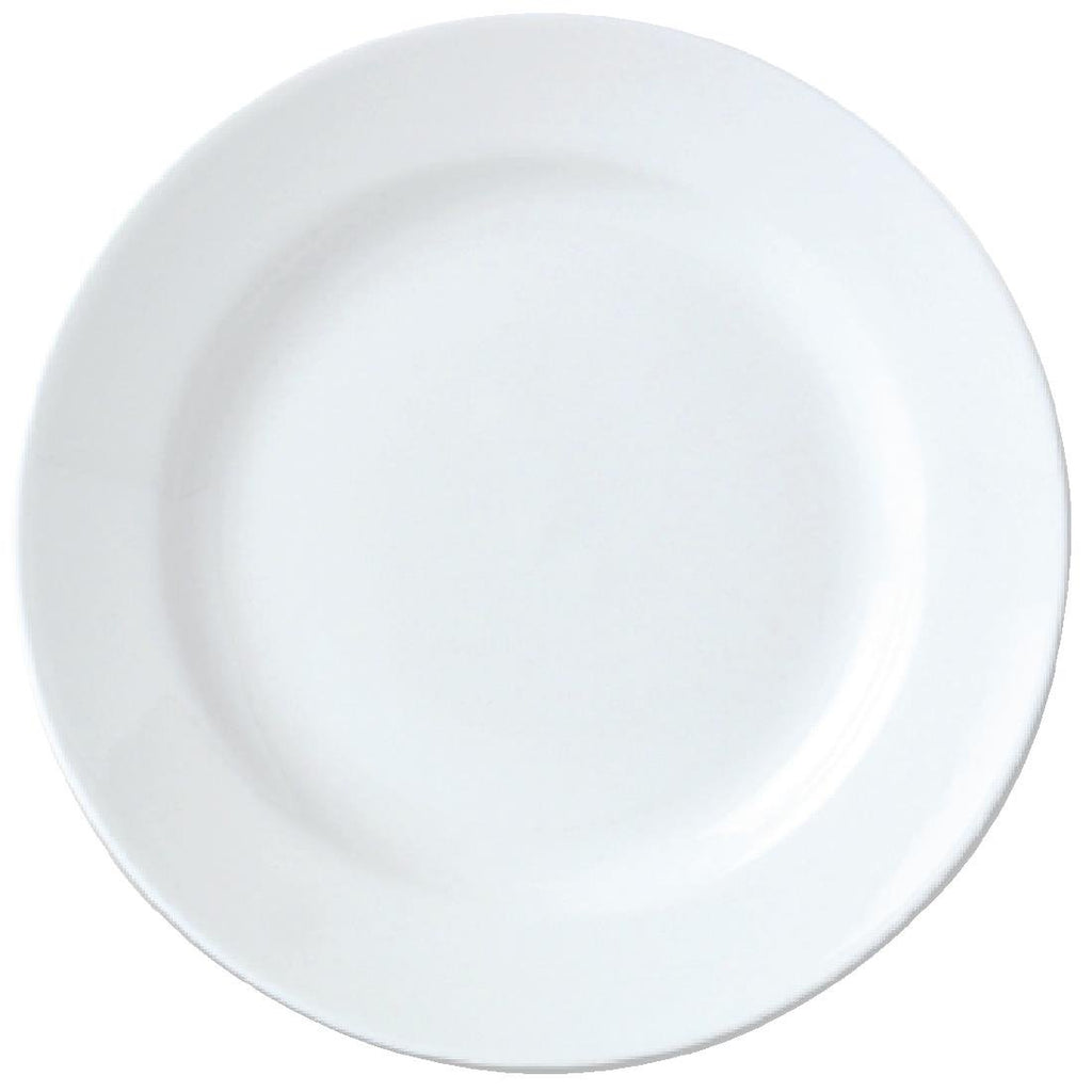 Steelite Simplicity White Harmony Plates 230mm (Pack of 24) - V9252 Plates Steelite