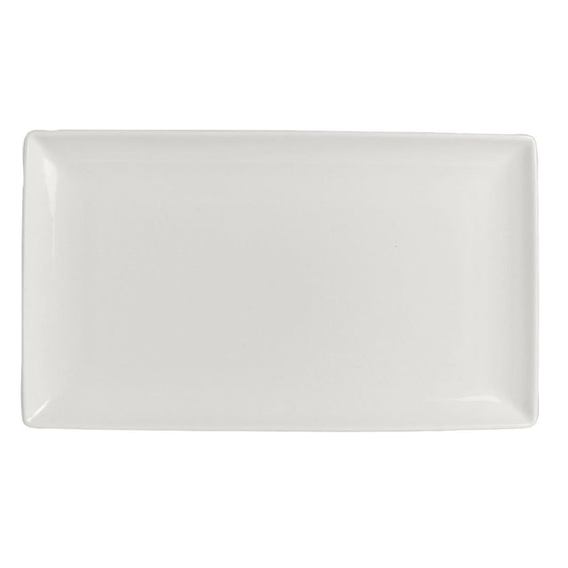 Steelite Taste Rectangle Three Plates 330mm (Pack of 6) - V9945 Plates Steelite