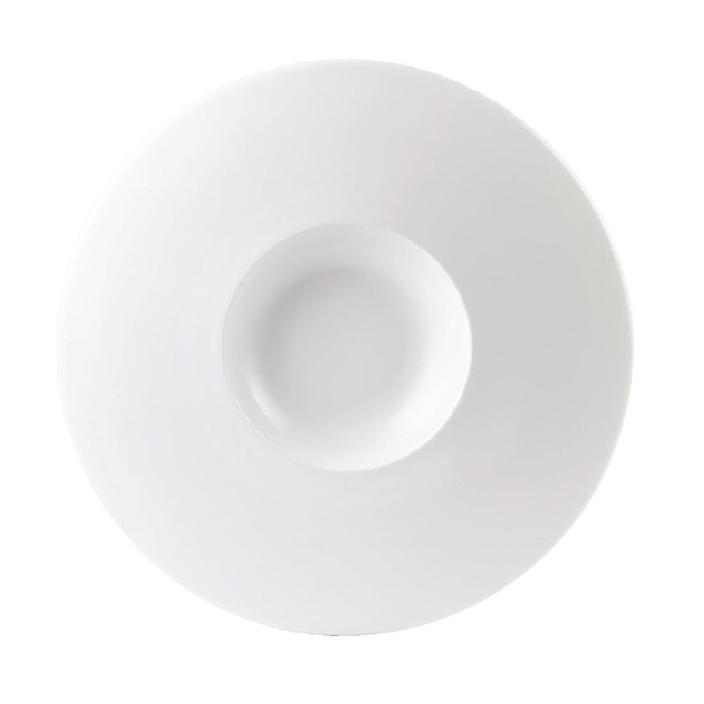 Steelite Monaco White Float Medium Well Bowls 305mm (Pack of 6) - V9951 Bowls Steelite