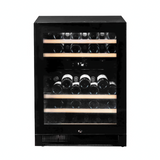 Vestfrost Glass Single Door Dual-Zone Compact Wine Cabinet 44 x 750ml Bottles | WFG47 Wine Coolers Vestfrost