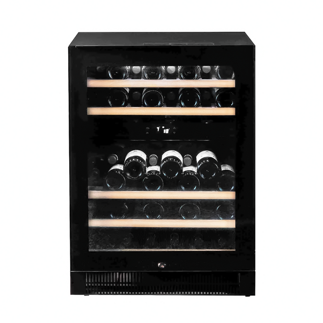 Vestfrost Glass Single Door Dual-Zone Compact Wine Cabinet 44 x 750ml Bottles | WFG47 Wine Coolers Vestfrost
