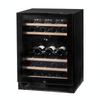 Vestfrost Glass Single Door Dual-Zone Compact Wine Cabinet 44 x 750ml Bottles | WFG47 Wine Coolers Vestfrost