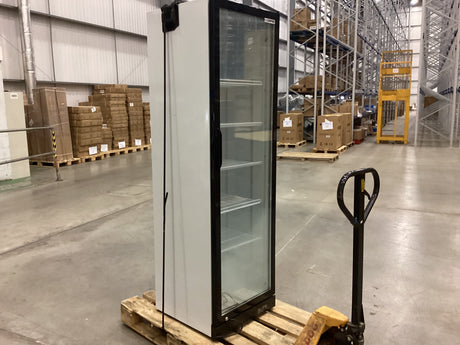 Empire Single Door Upright Display Cooler – Commercial Glass Door Fridge Merchandiser | CL-390 - Graded Item Upright Single Door Bottle Coolers Empire