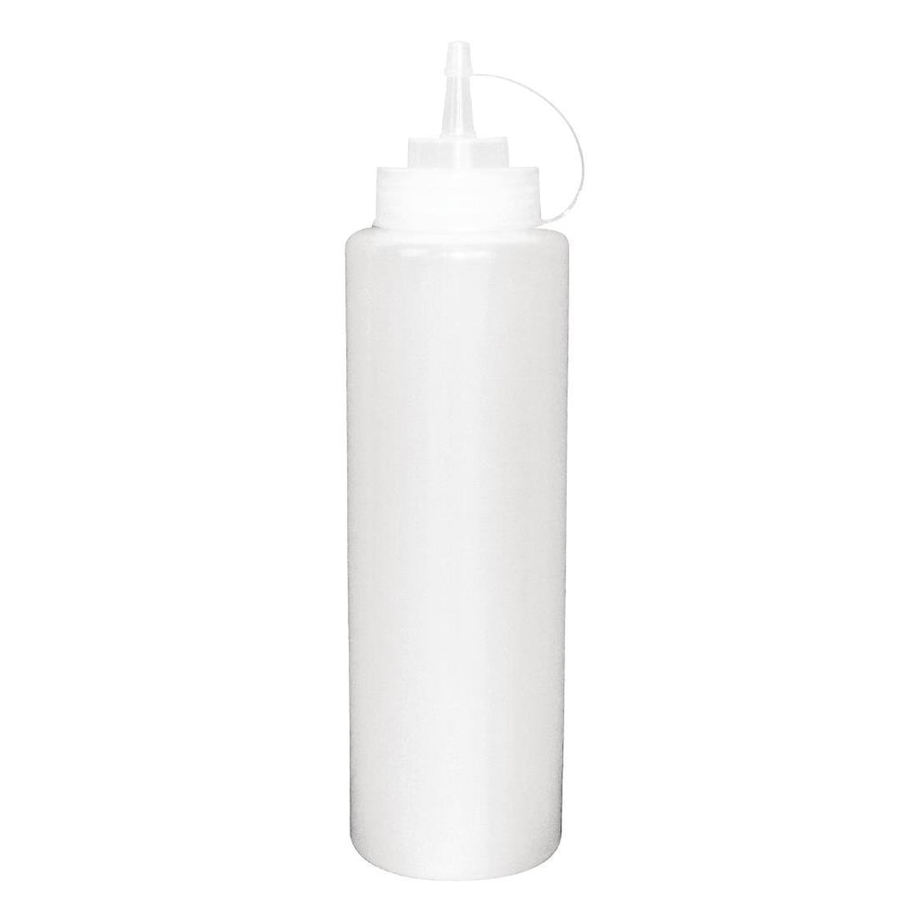 Vogue Clear Squeeze Sauce Bottle 24oz - K163  Vogue   