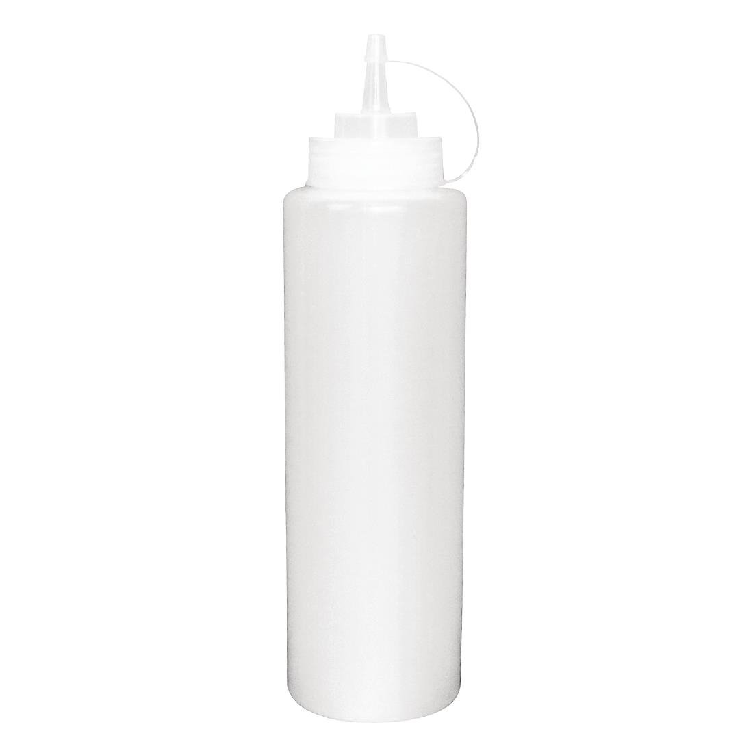 Vogue Clear Squeeze Sauce Bottle 24oz - K163  Vogue   