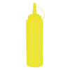 Vogue Yellow Squeeze Sauce Bottle 35oz - W834  Vogue   