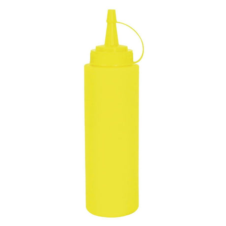 Vogue Yellow Squeeze Sauce Bottle 35oz - W834  Vogue   