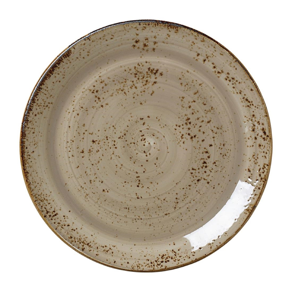 Steelite Craft Porcini Coupe Plates 253mm (Pack of 24) - VV1011 Plates Steelite